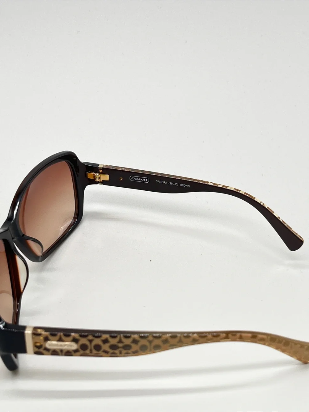 Coach Sondra (S8040) brown sunglasses. Like new.